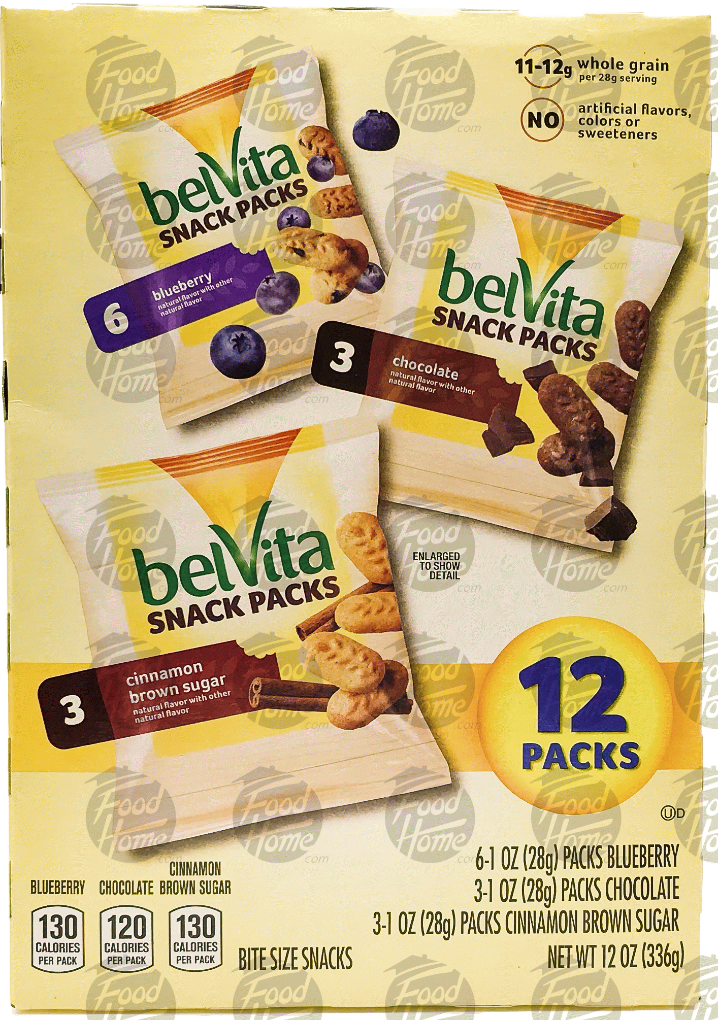 bel Vita  variety flavored bel vita biscuit snack packs, 12 pk., Full-Size Picture